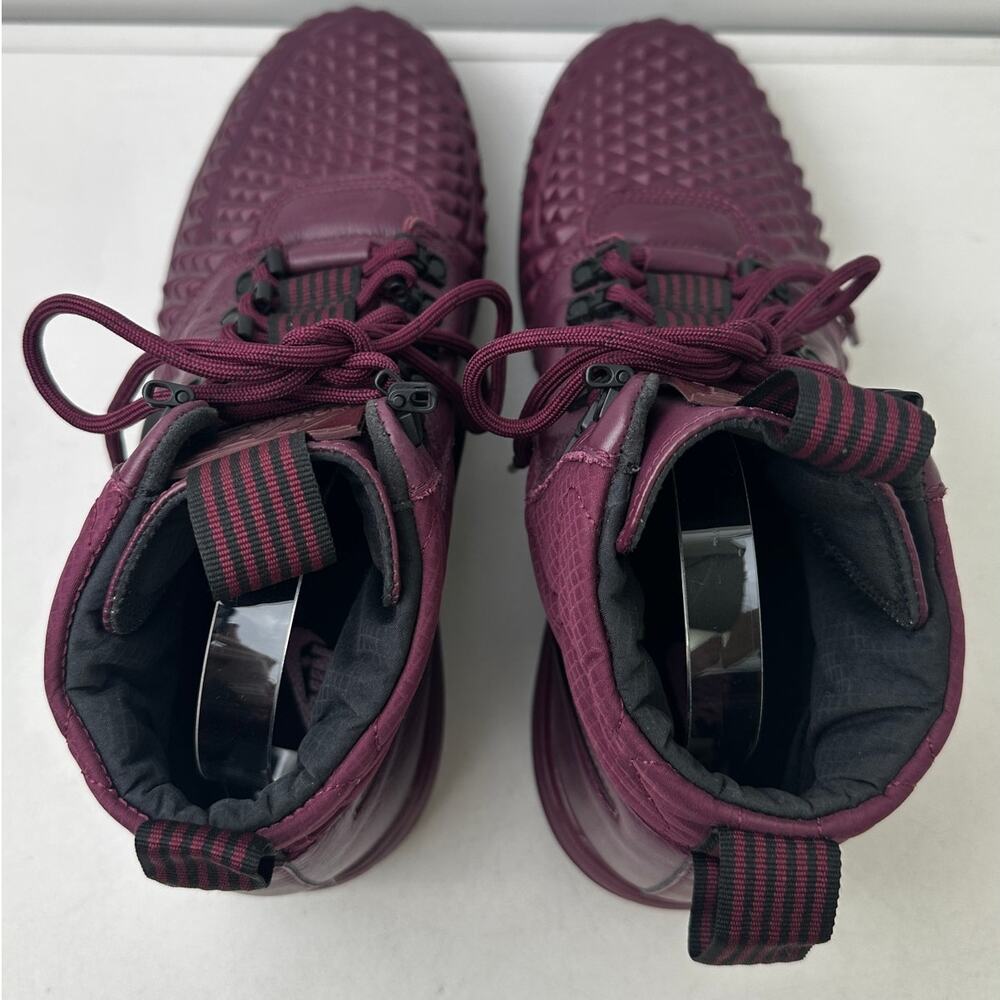 Nike Lunar Force 1 Duckboot '17 Bordeaux / Black Sneakers Men's Sz 10 - Picture 7 of 9